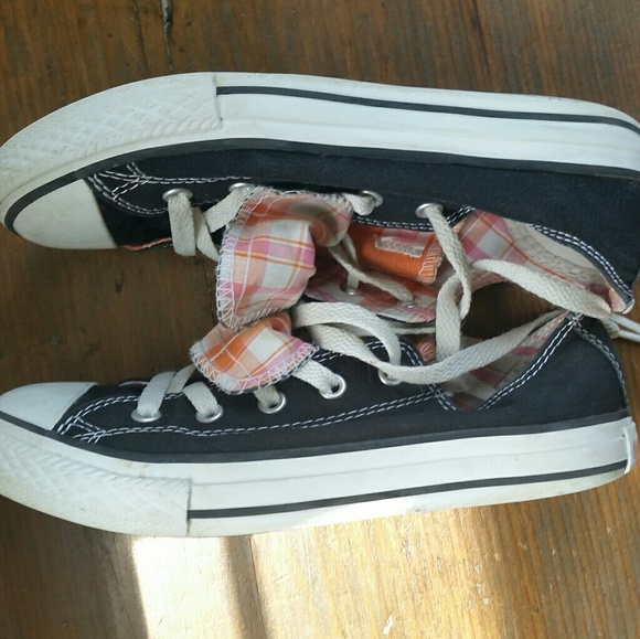 Converse All Star Lows Chuck Taylor Double Tongue - Picture 4 of 5